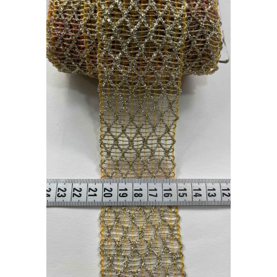 Zenvora Premium Dekoratif Serit Kenar Susu &ndash; El Isi Organizasyon Susleme 5 cm En 1 Metre-SRT-500-107