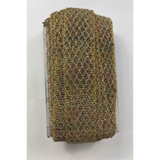 Zenvora Premium Dekoratif Serit Kenar Susu &ndash; El Isi Organizasyon Susleme 5 cm En 1 Metre-SRT-500-107