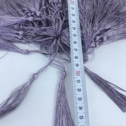 Açık Mürdüm Süsleme Püskülü-SSP-1010