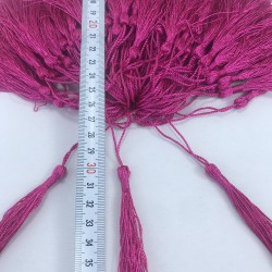 Fuşya Süsleme Püskülü-SSP-1011