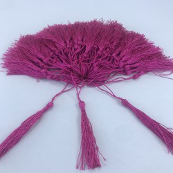 Fuşya Süsleme Püskülü-SSP-1011