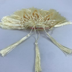 Koyu Krem Süsleme Püskülü-SSP-1012