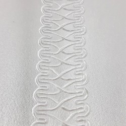 Beyaz Dekoratif Şerit Su Taşı-SST-1042