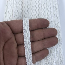 Beyaz Gümüş Simli Su Taşı Harç Dekoratif Şerit-SST-1052