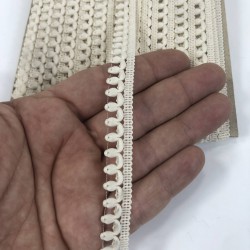 Krem Minik Detaylı Su Taşı Harç Dekoratif Şerit-SST-1064 Krem Minik Detaylı Su Taşı Harç Dekoratif Şerit-SST-1064