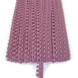 Gül Kurusu Minik Detaylı Su Taşı Harç Dekoratif Şerit-SST-1068