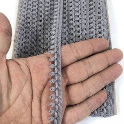 Gri Minik Detaylı Su Taşı Harç Dekoratif Şerit-SST-1069