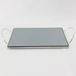 Dikdörtgen Metal Büyük Söz Nişan Tepsisi-ST-5