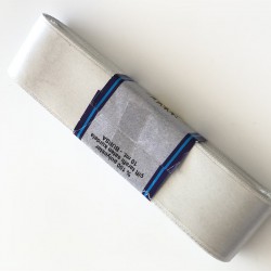 Açık Gri Renk Saten Kurdele 4 cm-STK-1001 Açık Gri Renk Saten Kurdele 4 cm-STK-1001