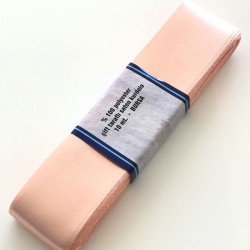 Yavruağzı Renk Saten Kurdele 4 cm-STK-1006