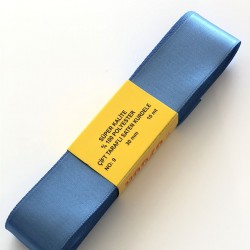 Mavi Saten Kurdele 3 cm-STK-1017