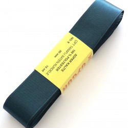 Petrol Mavi Saten Kurdele 3 cm-STK-1018