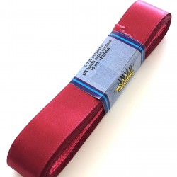 Bordo Renk Saten Kurdele 3 cm-STK-1024