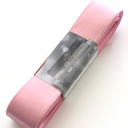Pembe Saten Kurdele 3 cm-STK-1025