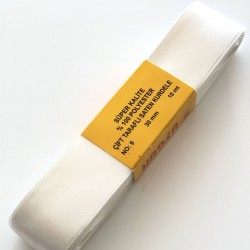 Krem Saten Kurdele 3 cm-STK-1027 Krem Saten Kurdele 3 cm-STK-1027