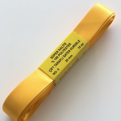 Sarı Saten Kurdele 2 cm-STK-1039