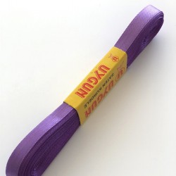 Açık Mor Saten Kurdele 1 cm-STK-1058 Açık Mor Saten Kurdele 1 cm-STK-1058