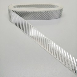 Baskılı Saten Kurdele 2,5 cm 1 Metre-STK-106