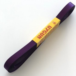 Mor Renk Saten Kurdele 1 cm-STK-1072