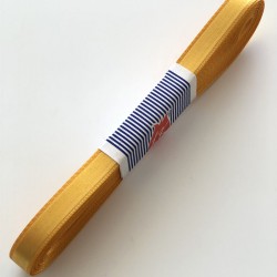 Koyu Sarı Saten Kurdele 1 cm-STK-1075 Koyu Sarı Saten Kurdele 1 cm-STK-1075