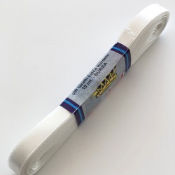 Beyaz Renk Saten Kurdele 1 cm-STK-1079