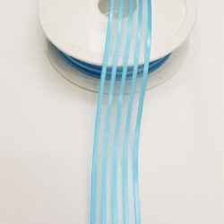 Saten Çizgili Şifon Kurdele 2,5 Cm-STK-1109