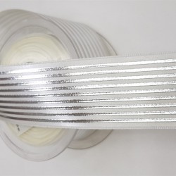 Varaklı Saten Kurdele 4 Cm-STK-1133