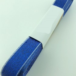 Saks Mavi Simli Kurdele 1,5 cm -STK-1154