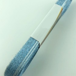 Mavi Renk Simli Kurdele 1 cm-STK-1161