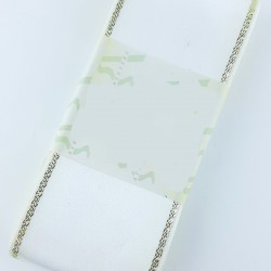 Krem Gold Simli Saten Kurdele-STK-1186 Krem Gold Simli Saten Kurdele-STK-1186