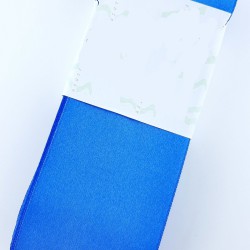 Mavi Saten Kurdele-STK-1191