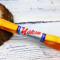 Saten Kurdele 1 Cm Koyu Sarı-STN-113