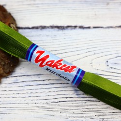 Saten Kurdele 1 Cm Çim Yeşili-STN-117