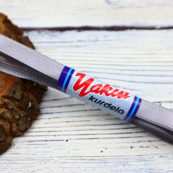 Saten Kurdele 1 Cm Gümüş Gri-STN-121