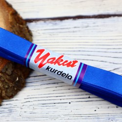 Saten Kurdele 2 Cm Saks Mavi-STN-201