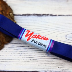 Saten Kurdele 2 Cm Lacivert-STN-218