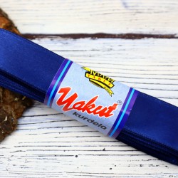 Saten Kurdele 3 Cm Lacivert-STN-318