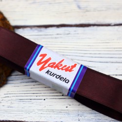 Saten Kurdele 3 Cm Kahverengi-STN-319