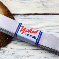 Saten Kurdele 3 Cm Gümüş Gri-STN-321