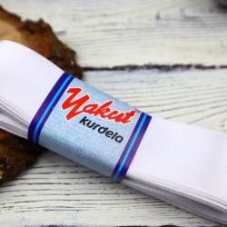 Saten Kurdele 4 Cm Beyaz-STN-404