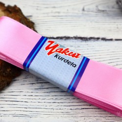 Saten Kurdele 4 Cm Pembe-STN-410