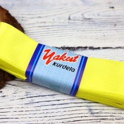 Saten Kurdele 4 Cm Sarı-STN-411