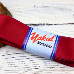 Saten Kurdele 4 Cm Bordo-STN-414