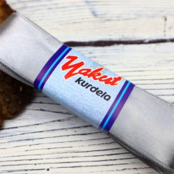 Saten Kurdele 4 Cm Gümüş Gri-STN-421