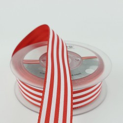 Koyu Turuncu Çizgili Tafta Kurdele-TAF-1023 Koyu Turuncu Çizgili Tafta Kurdele-TAF-1023