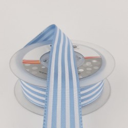 Bebe Mavi Çizgili Tafta Kurdele-TAF-1030