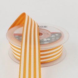 Turuncu Çizgili Tafta Kurdele-TAF-1040