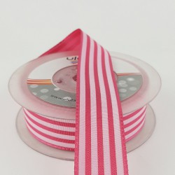 Pembe Çizgili Tafta Kurdele-TAF-1043