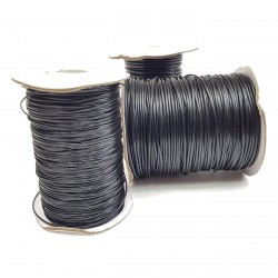 Siyah İnce Deri ip (10 mt )-TAP-1004