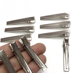 Timsah Toka Klipsi 10 Adet 4,5 cm-TAP-1007